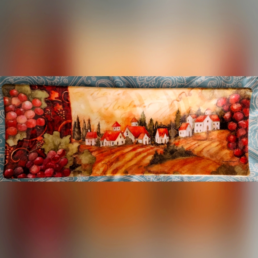 Keller-Charles Philadelphia, PA 19146 by Susan Winget Serving Tray Melamine